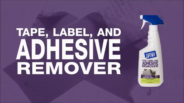 Lift Off Tape, Label, Adhesive Remover 22 oz. Spray Bottle