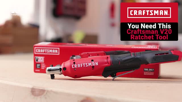 Craftsman V20 3 8 in. Brushed Cordless Ratchet Tool Only Ace