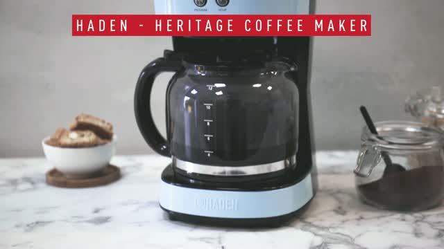 Haden 12 cups Turquoise Coffee Maker Mfr# 75032 Ace Hardware