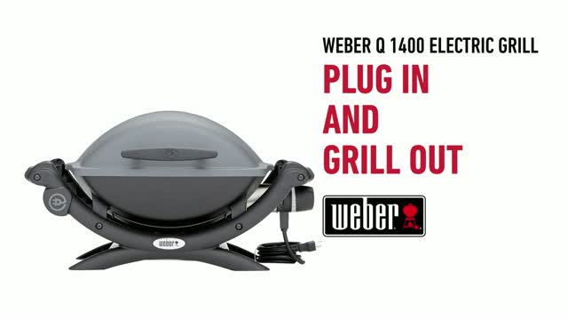 Weber 52020001 q1400 outlet electric grill