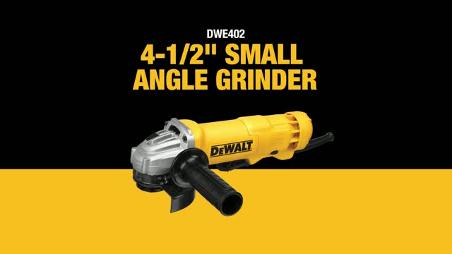 DeWalt DWE402 4-1/2 Small Angle Grinder