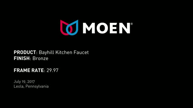 Moen Bayhill One Handle Mediterranean Bronze Kitchen Faucet Ace