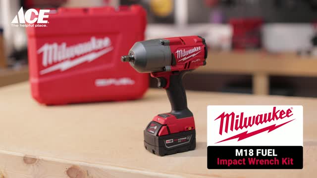 Milwaukee M18 FUEL 1/2 in. Cordless Brushless Impact Wrench Kit