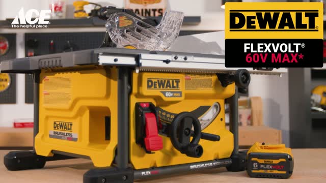 DeWalt 60V MAX Cordless 8 1 4 in. Table Saw Kit Battery Charger