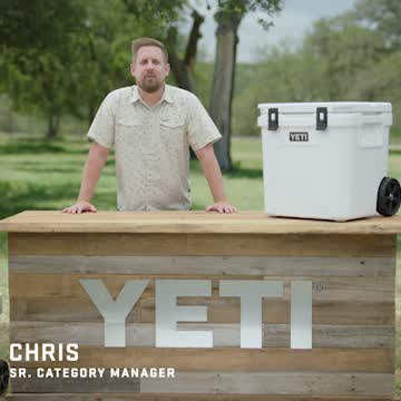 YETI Roadie 48 Navy 48 qt Roller Cooler Mfr# 10048200000 - Ace