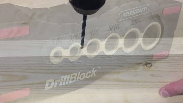 Milescraft discount 1312 drillblock