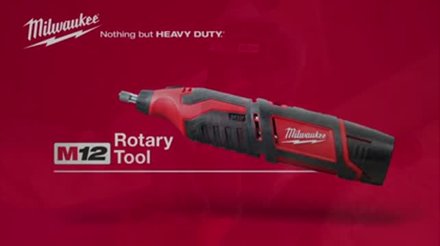 Milwaukee 2460-20 12-Volt Lithium-Ion Cordless Compact Portable Rotary Tool