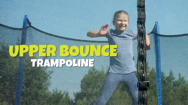 Upper Bounce Trampoline Set Blue/Black Mfr# UBSF01-12 Ace Hardware