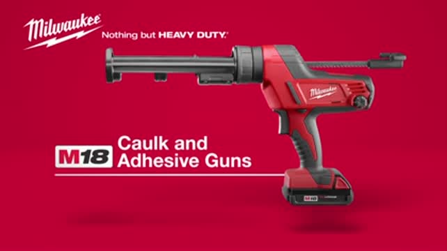 Milwaukee Cordless Caulking gun - 18V BYK – GT Tools®