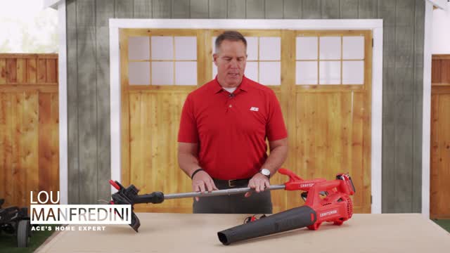 Craftsman trimmer and online blower combo