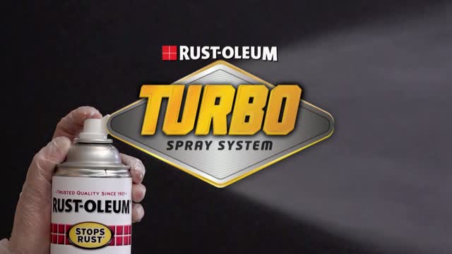Rust-Oleum® Stops Rust® Turbo Spray System™ Gloss Black Enamel Spray Paint  - 24 oz. at Menards®