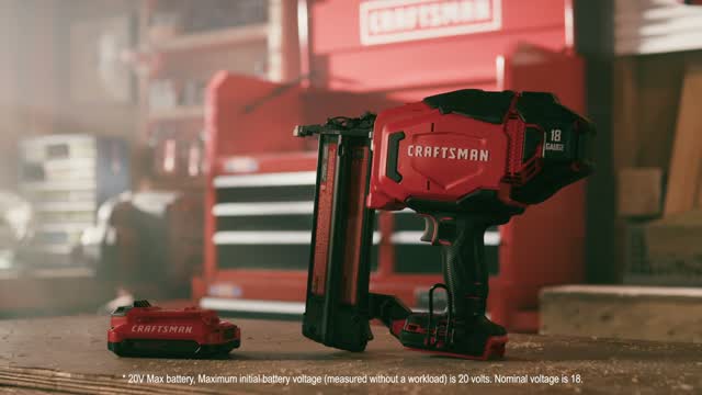 CRAFTSMAN 2-in 18-Gauge Cordless Brad Nailer in the Brad Nailers department  at