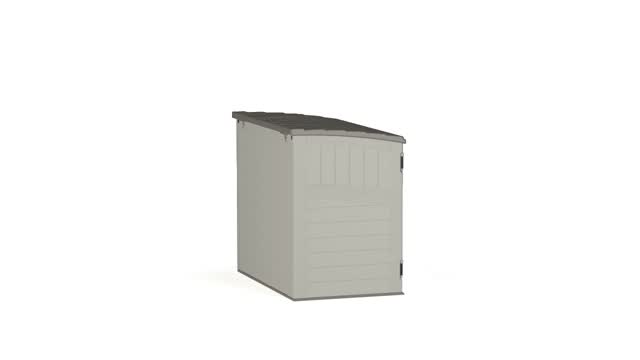 Suncast ft. x ft. Resin Horizontal Storage Shed with Floor Kit Ace  Hardware