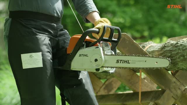 Original Stihl MS 180 C-BE Gas Chainsaw