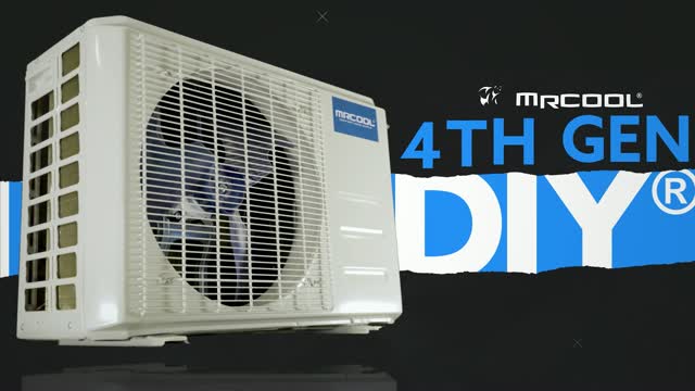 MRCOOL DIY 4th Gen Wall Mounted 9000 BTU 22 SEER Ductless MRCOOL DIY 4th Gen Wall Mounted 9000 BTU 22 SEER Ductless