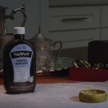 Tarn-X Household Tarnish Cleaner and Remover for Silver, Platinum, Mixed  Metals, 12 fl oz 