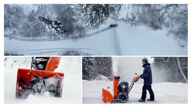 Ariens Power brush 28-in 177-cu cm Two-stage Self-propelled Gas Snow Blower  with Push-button Electric Start;;; at