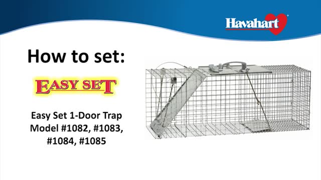 Havahart Large Live Catch Cage Trap For Cats and Raccoons 1 pk