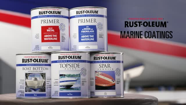 Rust-Oleum Marine Coatings Outdoor Gloss Battleship Gray Marine