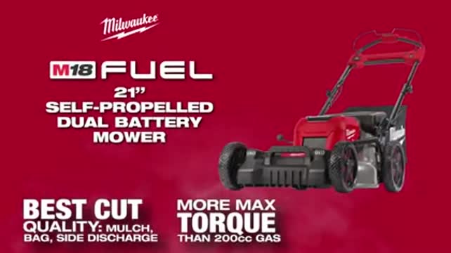 Milwaukee lawn online mower m18