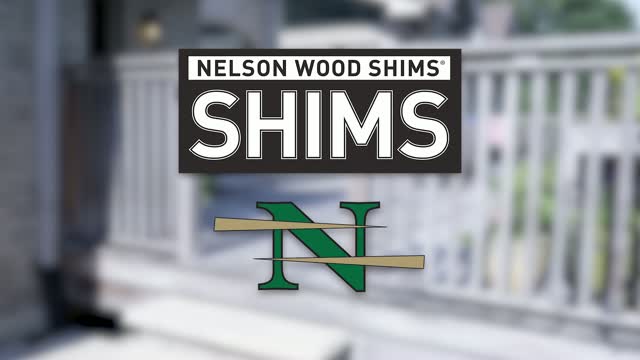 Nelson Wood Shims 8 12 Pack - Kiln Dried Wood - Set of 2 (TOTAL 24 Shims)