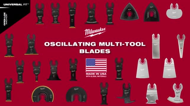 Milwaukee Oscillating Multi-Tool Blade Kit with Sawzall Metal Cutting Reciprocating Blades Set (48-Piece)