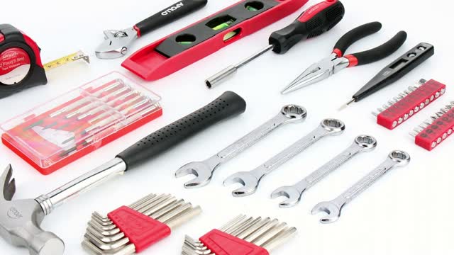 Apollo Tools - 53 Piece Household Tool Kit