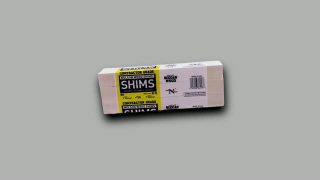 Nelson Wood Shims 1.5 in. W X 8 in. L Wood Shim 84 pk - Ace Hardware