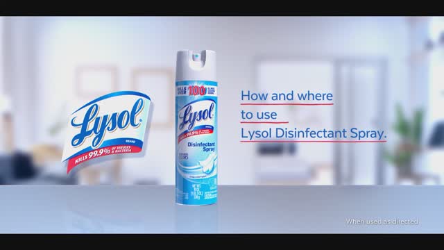 LYSOL®l Disinfectant Spray Crisp Linen, 19oz
