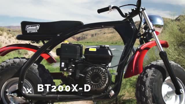 Coleman powersports gas powered mini online bike