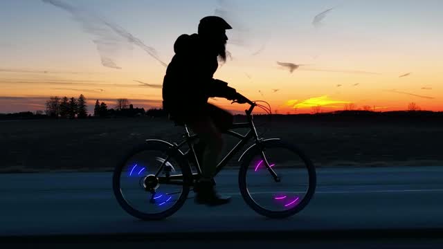 Brightz Cruzin Brightz LED Disco LED Bicycle Light Accessory ABS