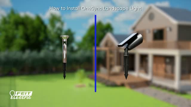 OneSync Landscape Handheld Remote Control + Outdoor Plug