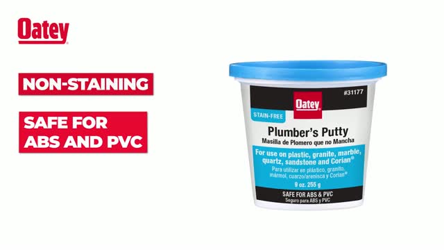 Oatey White Plumbers Putty 9 oz Mfr# 31177 - Ace Hardware