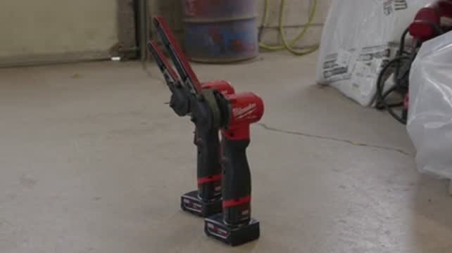 Milwaukee m12 belt online sander