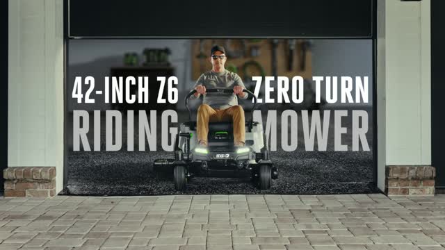 EGO POWER+ ZT4214L 42 in. 56 V Battery Zero Turn Riding Mower Kit