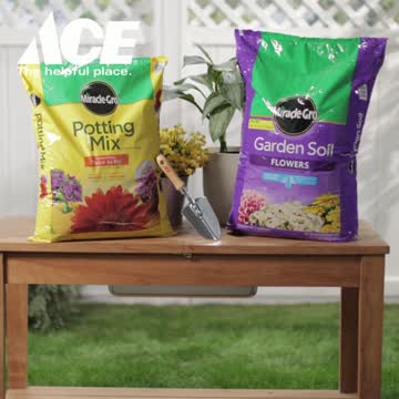 Miracle-Gro Flower Garden Soil 1.5 cu ft Mfr# 70359430 - Ace Hardware