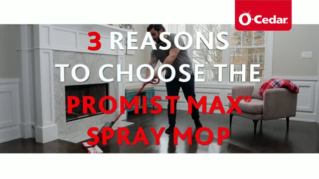 O-Cedar ProMist Max Microfiber Spray Mop with 3 Extra Refills