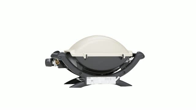 Weber Q1000 1 Burner Liquid Grill Titanium - Ace Hardware