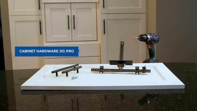 Kreg Adjustable Cabinet Hardware Jig for Accurate Hole Placement and  Repeatable Results in the Woodworking Tool Accessories department at