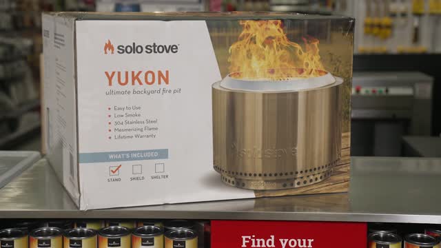 Solo Stove Yukon 27 in. W Stainless Steel Round Wood Fire Pit with Stand - Ace  Hardware