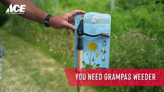  Grampa's Garden Hook - Weed Puller Tool & Gardening