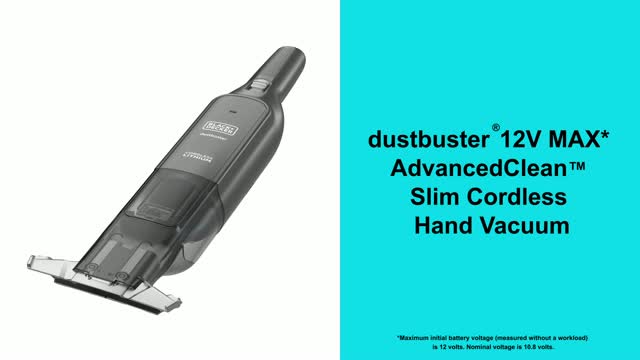 BLACK+DECKER Dustbuster 10.8-Volt Cordless Car Handheld Vacuum