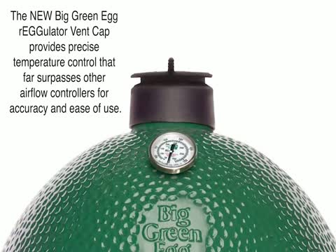 Big Green Egg Cast Iron Regulator Vent Cap For 2X Large X Large
