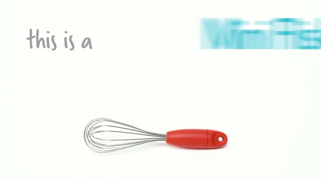 Dreamfarm Mini Flisk Fold Flat Balloon Whisk in Red