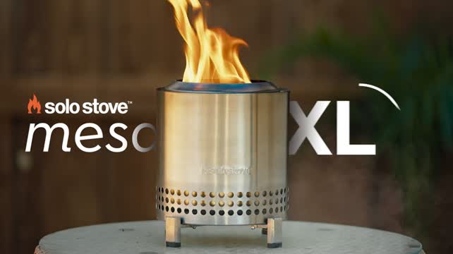 Solo Stove Mesa 5.1 in. W Stainless Steel Round Wood Fire Pit - Ace Hardware