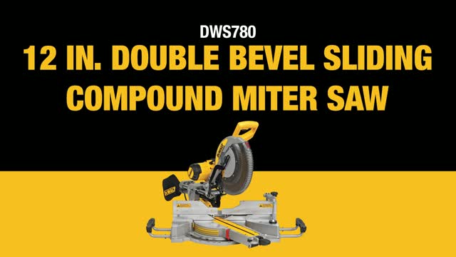 DeWalt 15 amps 12 in. Corded Dual Bevel Sliding Compound Miter Saw