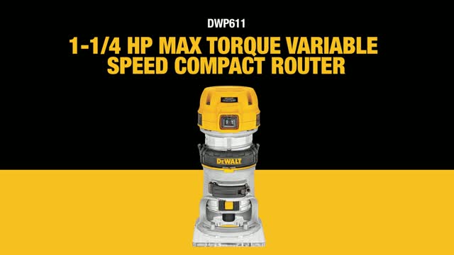 DeWalt 7 amps 1.25 HP Corded Compact Router Tool Only Ace Hardware