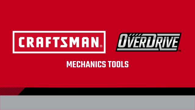Craftsman OVERDRIVE 1/4 & 3/8 & 1/2 in. drive Metric/SAE 6