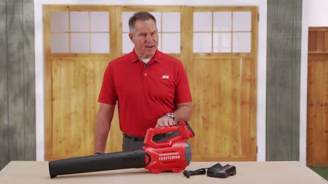 Craftsman battery on sale powered blower