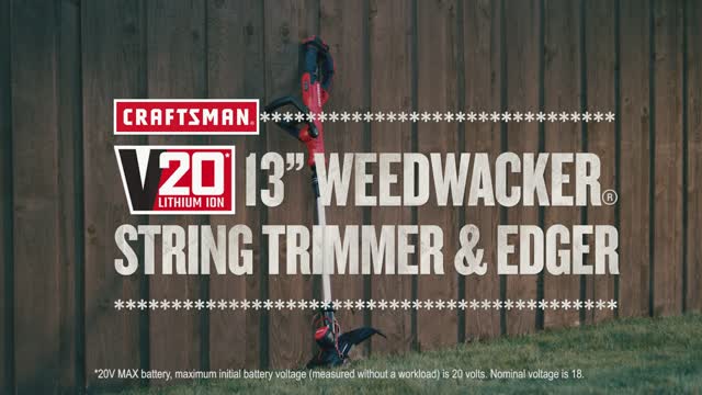 Craftsman 20v on sale weed wacker